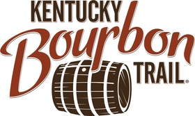 Image of bourbon barrel with Kentucky bourbon trail text
